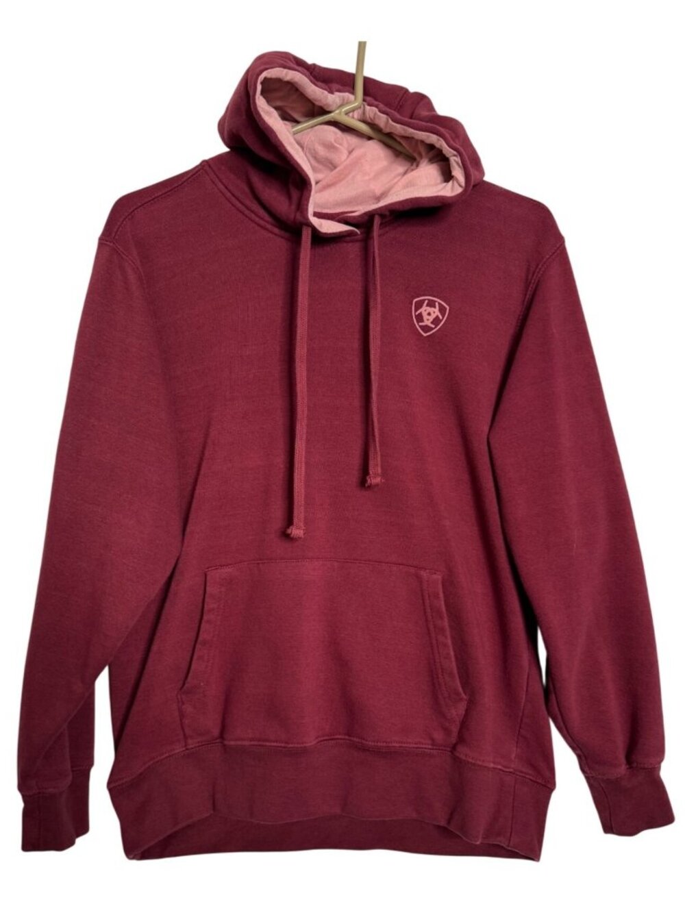 Ariat Real Pullover Size Medium Hoodie Sweatshirt GUC Pockets Women's
